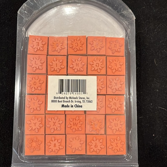 Holiday Alphabet Stamps - Picture 2 of 2